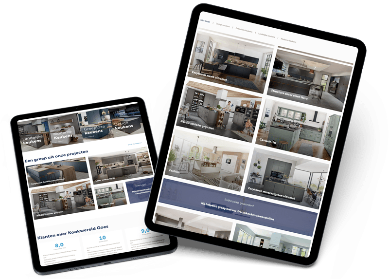 Kookwereld Goes - Website portfolio