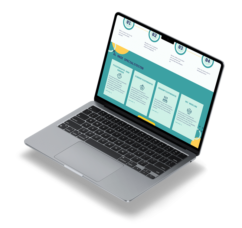Website laten maken gezondheidszorgen - Fysiotherapie Strijen