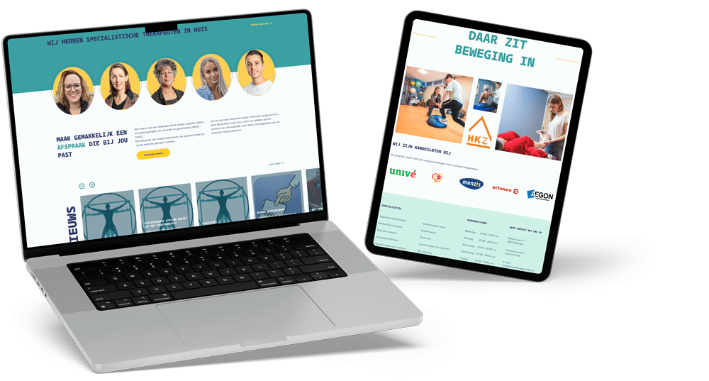 Website laten maken voor de gezondheidszorg