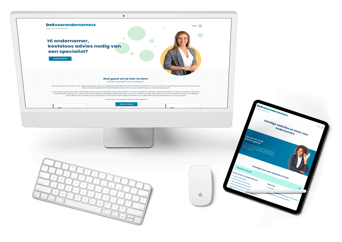 Webdesign de6voorondernemers.nl