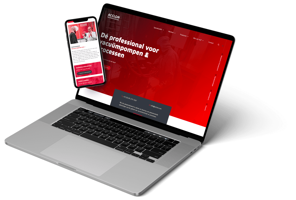 Acclon Technologies website laten maken