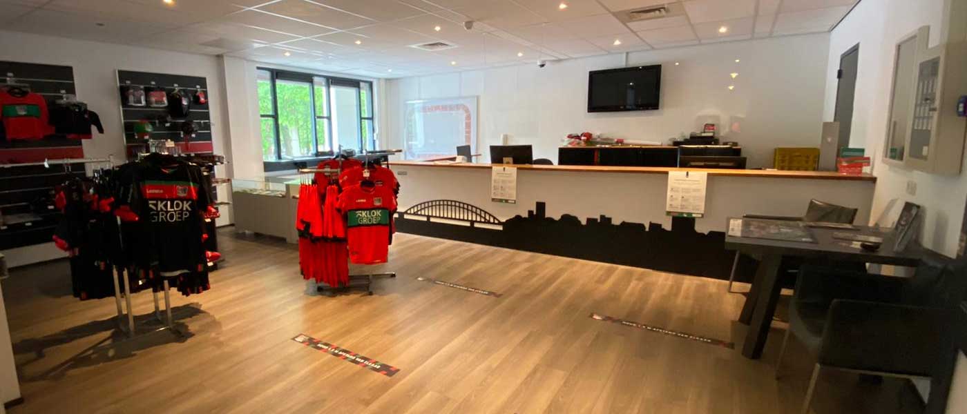 Fysieke fanshop klantenservice