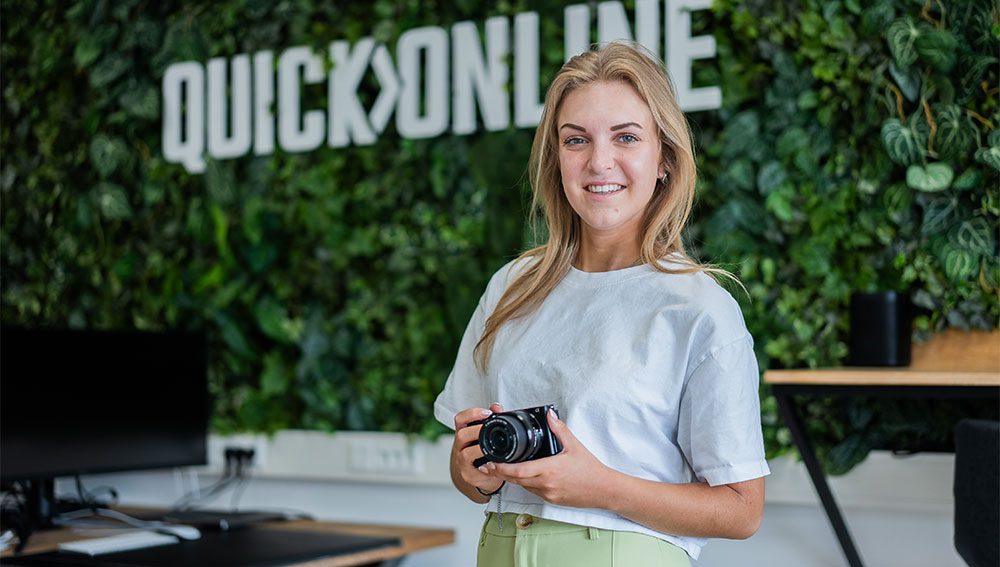 Lisa Pouwe, Online marketing QuickOnline